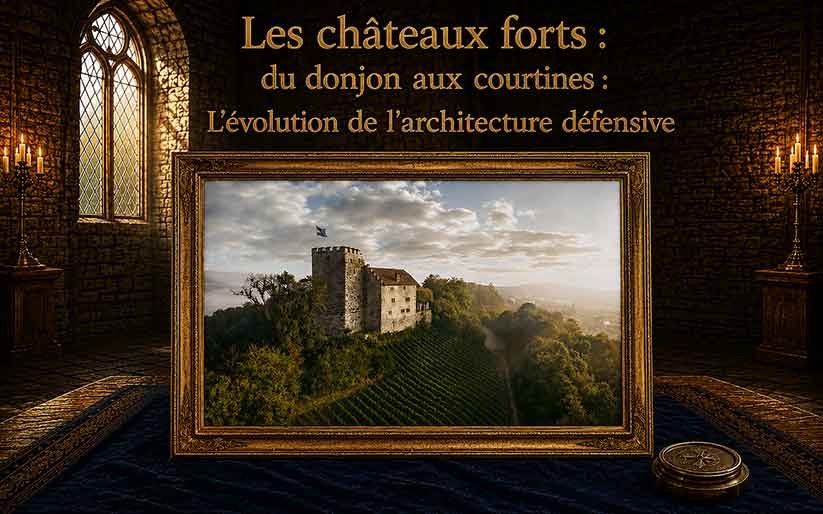 Les châteaux forts, joyaux de l'histoire médiévale